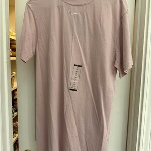 Nike essentials Crew Neck T-Shirt dress NWT &&##